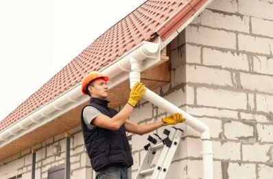 Pose et remplacement de gouttières à Saint-Jacques-des-Guérets